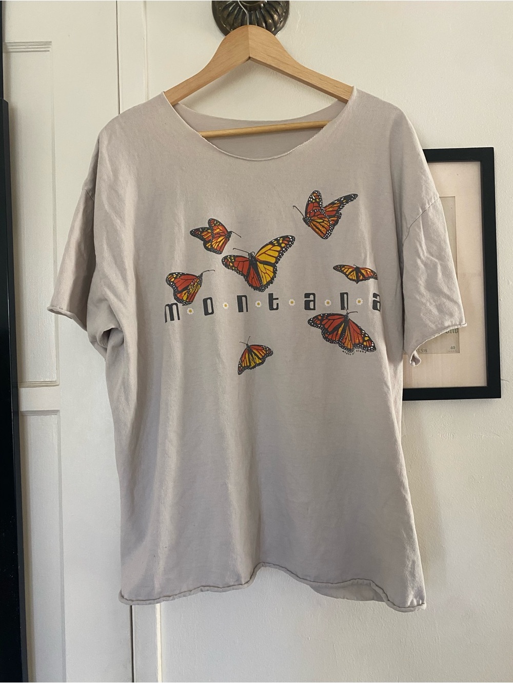 Montana butterfly t shirt